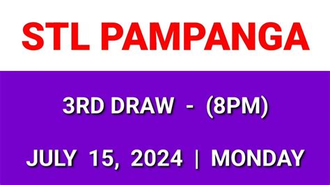 stl pampanga result today 8pm|STL RESULT TODAY .